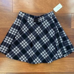 Plaid Skater Skirt